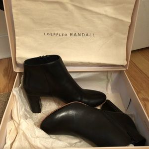 Loeffler Randall black booties